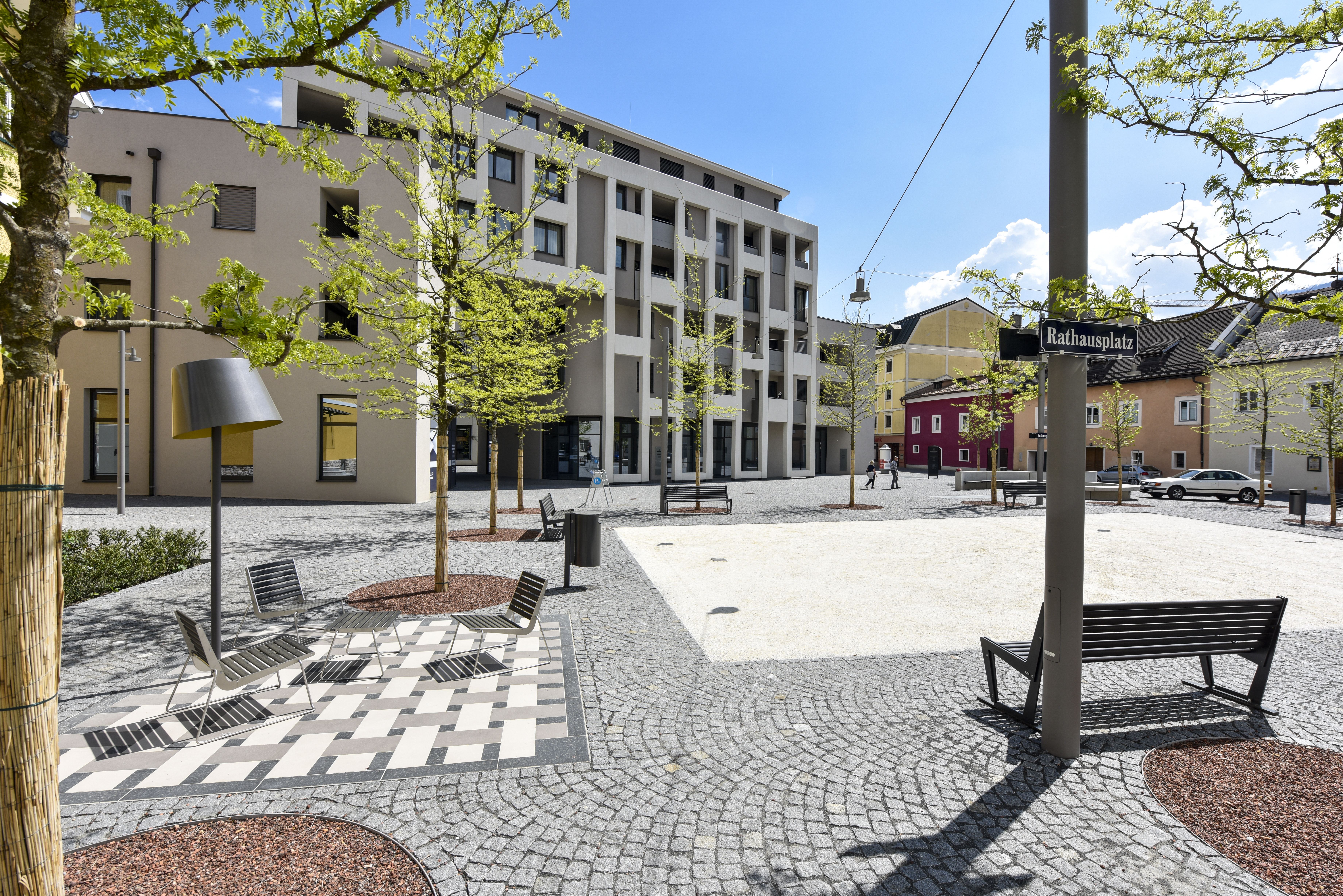 Projekt Neuer Rathausmarkt Spittal - Baustufe I